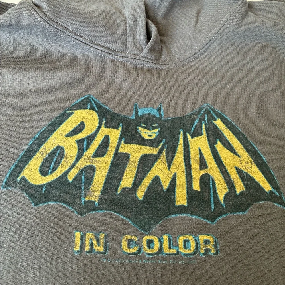 BATMAN Classic TV In Color Youth Pullover Retro Hoodie